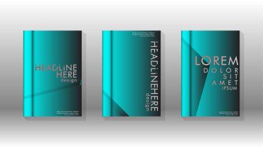 Soyut vektör düzeni arka planı. Broşürler, yıllık, dergi, vektör şablonları vb. için.