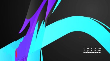 Renkli geometrik arka planlar. Basit form kompozisyonu. Eps10 vektör şablonu