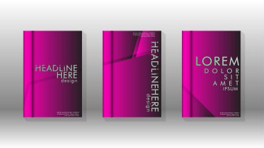 Soyut vektör düzeni arka planı. Broşürler, yıllık, dergi, vektör şablonları vb. için Eps 10'da altıgen desenlerin modern tasarımı