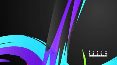 Renkli geometrik arka planlar. Basit form kompozisyonu. Eps10 vektör şablonu