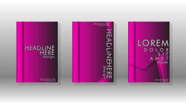 Soyut vektör düzeni arka planı. Broşürler, yıllık, dergi, vektör şablonları vb. için Eps 10'da altıgen desenlerin modern tasarımı