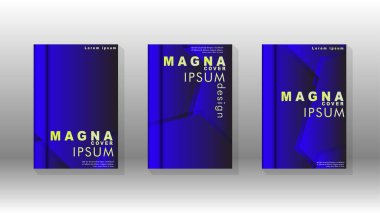 Soyut vektör düzeni arka planı. Broşürler, yıllık, dergi, vektör şablonları vb. için.