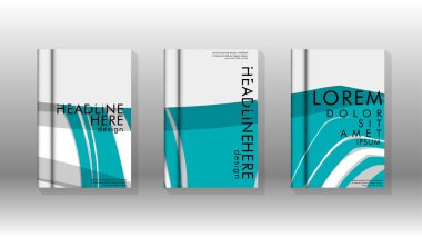 Arka kapak sıvı elemanları ile. Tasarım kavramı kitap. Fütüristik iş düzeni. Dijital poster şablonu. Tasarlamak vektör - eps10