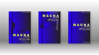 Soyut vektör düzeni arka planı. Broşürler, yıllık, dergi, vektör şablonları vb. için.