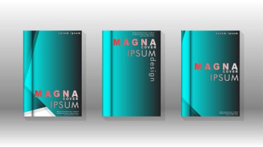 Soyut vektör düzeni arka planı. Broşürler, yıllık, dergi, vektör şablonları vb. için.