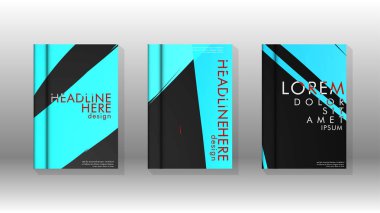 Kitap Kapağı renkli geometrik arka planlar.