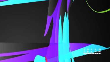 Renkli geometrik arka planlar. Basit form kompozisyonu. Eps10 vektör şablonu