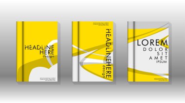 Arka kapak sıvı elemanları ile. Tasarım kavramı kitap. Fütüristik iş düzeni. Dijital poster şablonu. Tasarlamak vektör - eps10