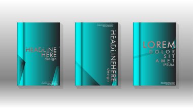 Soyut vektör düzeni arka planı. Broşürler, yıllık, dergi, vektör şablonları vb. için.