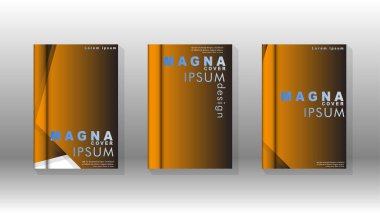 Soyut vektör düzeni arka planı. Broşürler, yıllık, dergi, vektör şablonları vb. için.