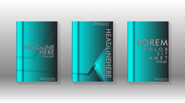 Soyut vektör düzeni arka planı. Broşürler, yıllık, dergi, vektör şablonları vb. için.