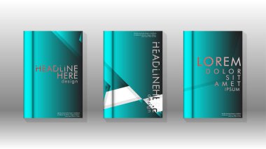 Soyut vektör düzeni arka planı. Broşürler, yıllık, dergi, vektör şablonları vb. için.