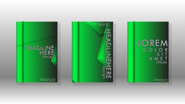 Soyut vektör düzeni arka planı. Broşürler, yıllık, dergi, vektör şablonları vb. için.