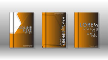 Soyut vektör düzeni arka planı. Broşürler, yıllık, dergi, vektör şablonları vb. için.