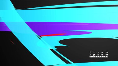 Renkli geometrik arka planlar. Basit form kompozisyonu. Eps10 vektör şablonu