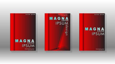 Soyut vektör düzeni arka planı. Broşürbroşürler, yıllık dergi vektör şablonları vb. için.