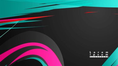 Renkli geometrik arka planlar. Basit form kompozisyonu. Eps10 vektör şablonu