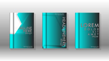 Soyut vektör düzeni arka planı. Broşürler, yıllık, dergi, vektör şablonları vb. için.