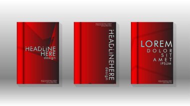 Soyut vektör düzeni arka planı. Broşürbroşürler, yıllık dergi vektör şablonları vb. için.