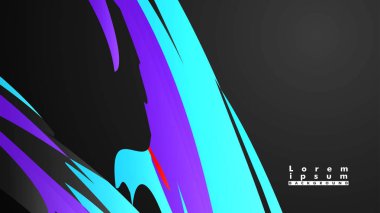 Renkli geometrik arka planlar. Basit form kompozisyonu. Eps10 vektör şablonu