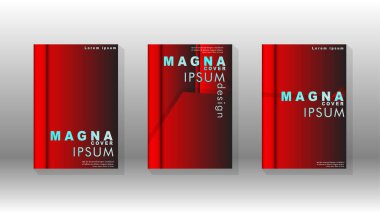 Soyut vektör düzeni arka planı. Broşürbroşürler, yıllık dergi vektör şablonları vb. için.