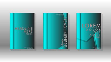 Soyut vektör düzeni arka planı. Broşürler, yıllık, dergi, vektör şablonları vb. için.