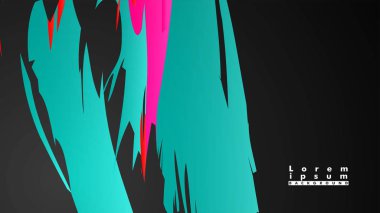 Renkli geometrik arka planlar. Basit form kompozisyonu. Eps10 vektör şablonu