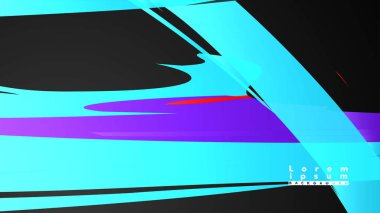 Renkli geometrik arka planlar. Basit form kompozisyonu. Eps10 vektör şablonu