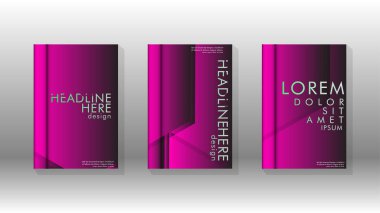 Soyut vektör düzeni arka planı. Broşürler, yıllık, dergi, vektör şablonları vb. için Eps 10'da altıgen desenlerin modern tasarımı