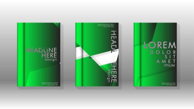 Soyut vektör düzeni arka planı. Broşürler, yıllık, dergi, vektör şablonları vb. için.