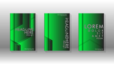 Soyut vektör düzeni arka planı. Broşürler, yıllık, dergi, vektör şablonları vb. için.