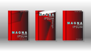 Soyut vektör düzeni arka planı. Broşürbroşürler, yıllık dergi vektör şablonları vb. için.