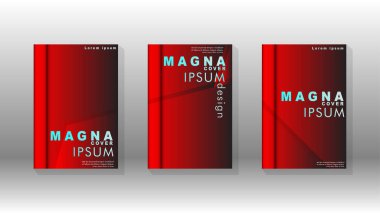 Soyut vektör düzeni arka planı. Broşürbroşürler, yıllık dergi vektör şablonları vb. için.