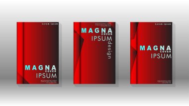 Soyut vektör düzeni arka planı. Broşürbroşürler, yıllık dergi vektör şablonları vb. için.