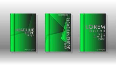 Soyut vektör düzeni arka planı. Broşürler, yıllık, dergi, vektör şablonları vb. için.