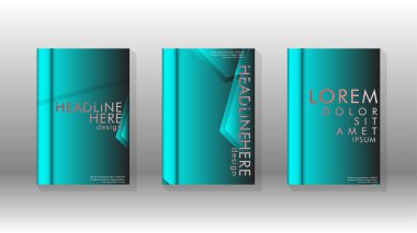 Soyut vektör düzeni arka planı. Broşürler, yıllık, dergi, vektör şablonları vb. için.