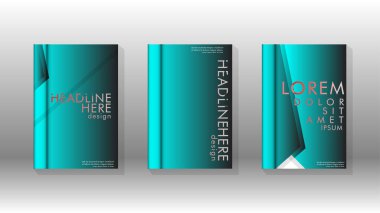 Soyut vektör düzeni arka planı. Broşürler, yıllık, dergi, vektör şablonları vb. için.