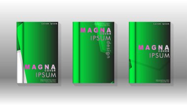 Soyut vektör düzeni arka planı. Broşürler, yıllık, dergi, vektör şablonları vb. için.