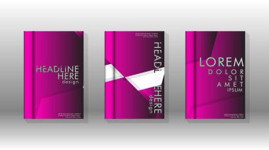 Soyut vektör düzeni arka planı. Broşürler, yıllık, dergi, vektör şablonları vb. için Eps 10'da altıgen desenlerin modern tasarımı