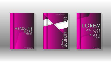 Soyut vektör düzeni arka planı. Broşürler, yıllık, dergi, vektör şablonları vb. için Eps 10'da altıgen desenlerin modern tasarımı