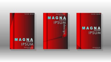 Soyut vektör düzeni arka planı. Broşürbroşürler, yıllık dergi vektör şablonları vb. için.