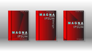 Soyut vektör düzeni arka planı. Broşürbroşürler, yıllık dergi vektör şablonları vb. için.