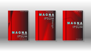 Soyut vektör düzeni arka planı. Broşürbroşürler, yıllık dergi vektör şablonları vb. için.