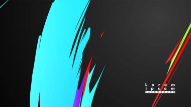 Renkli geometrik arka planlar. Basit form kompozisyonu. Eps10 vektör şablonu