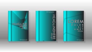 Soyut vektör düzeni arka planı. Broşürler, yıllık, dergi, vektör şablonları vb. için.