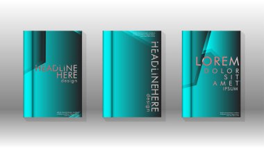 Soyut vektör düzeni arka planı. Broşürler, yıllık, dergi, vektör şablonları vb. için.