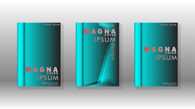 Soyut vektör düzeni arka planı. Broşürler, yıllık, dergi, vektör şablonları vb. için.