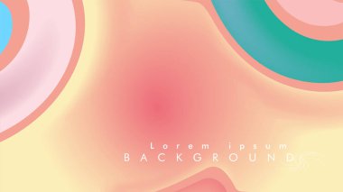 soyut arka plan girdap renkli daire dalga vektörü eps 10