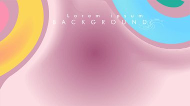 soyut arka plan girdap renkli daire dalga vektörü eps 10