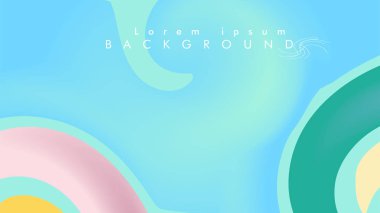 soyut arka plan girdap renkli daire dalga vektörü eps 10